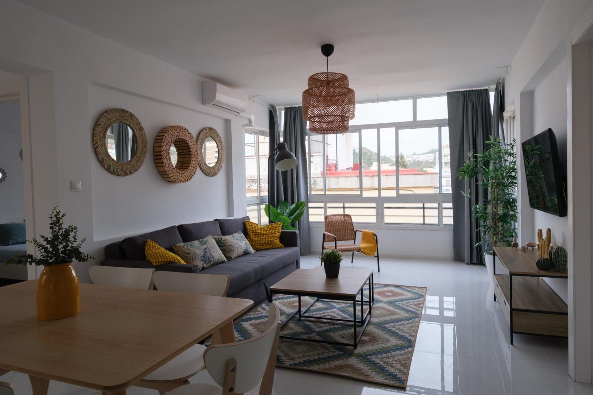 Wonderful Central Apartment Panoramics Views Wifi Малага Екстериор снимка