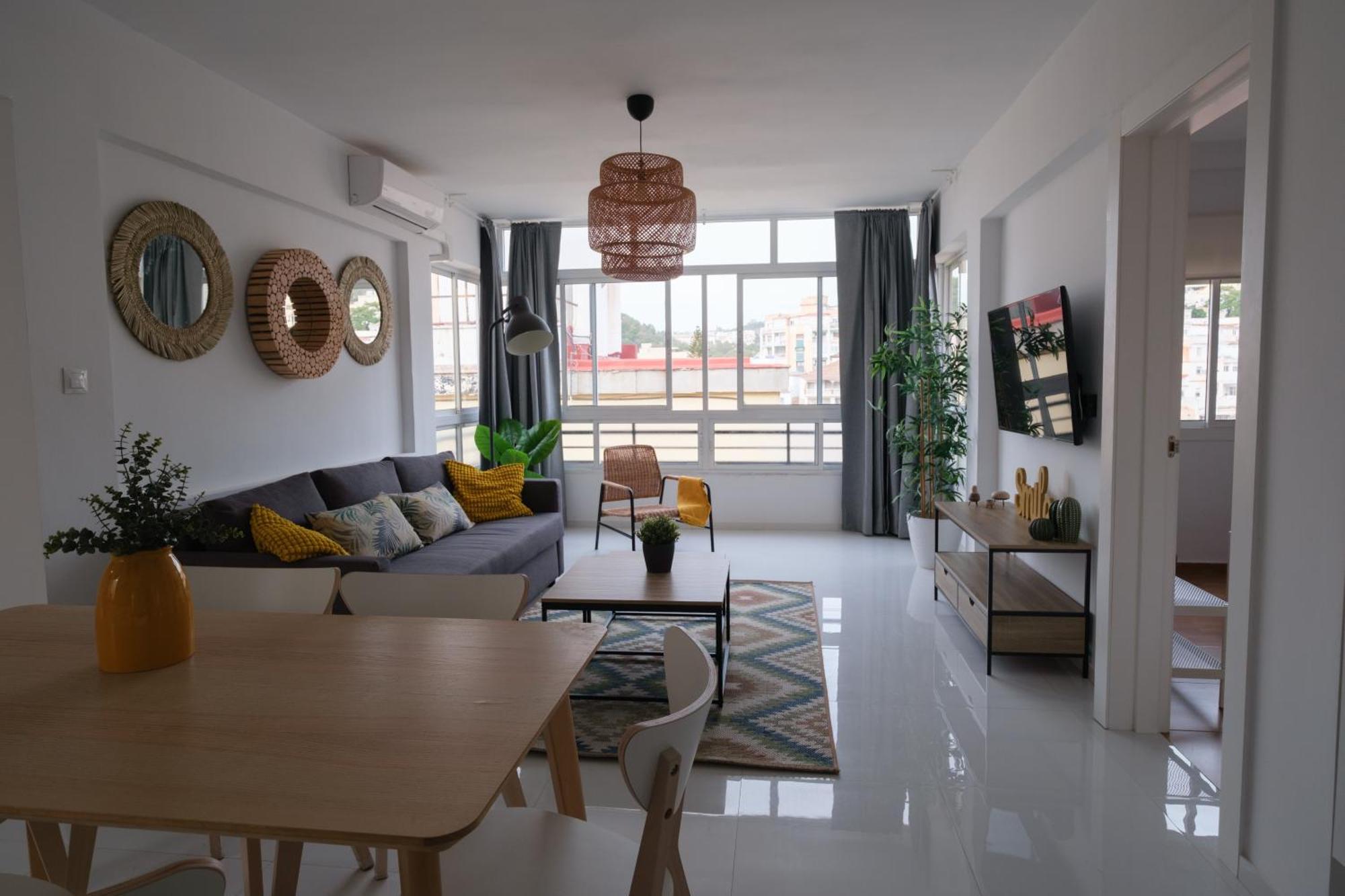 Wonderful Central Apartment Panoramics Views Wifi Малага Екстериор снимка